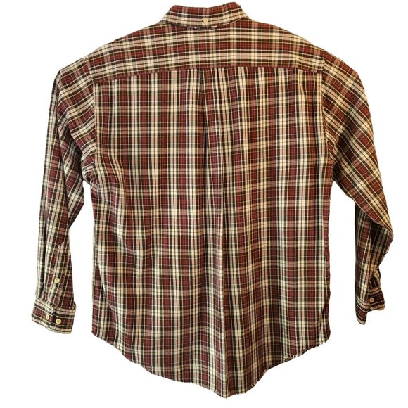 Vtg Tommy Hilfiger Long Sleeve Plaid Button Down Dress Shirt Sz XL EUC CLEAN! - Picture 2 of 6